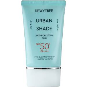 DEWYTREE Urban Shade Anti-Pollution Sun SPF50+ PA++++ - Слънцезащитен крем с физични филтри 50мл