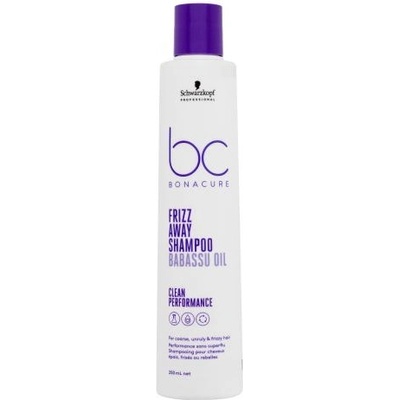 Schwarzkopf BC Bonacure Frizz Away Shampoo 250 ml шампоан за непокорна и къдрава коса за жени