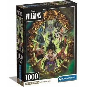 Clementoni Disney Villains puzzle 1000pcs