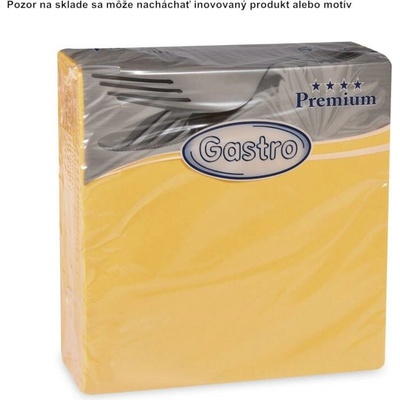 Wimex Obrúsok Premium žltý 40x40cm 50ks