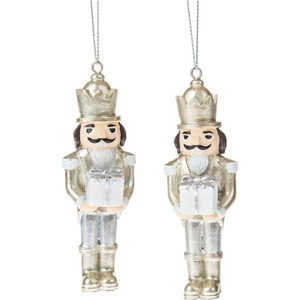 Dakls Коледни украси в комплект 2 бр. от полиресин 4 cm - Dakls (IVA22507)