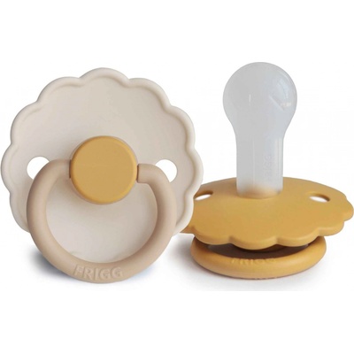 Frigg Daisy kaučuk Chamomile / Honey Gold 1×2 kusy dvojbalenie