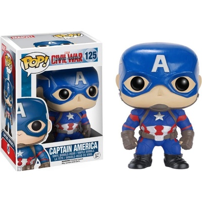 Funko Pop! 125 Marvel Civil War Captain America