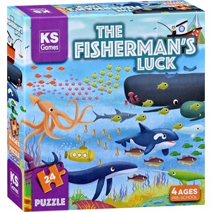 KS Games Пъзел KS Games от 24 части - Късметът на рибаря (PRS32708) - baby