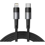 Tech-Protect Кабел за зареждане USB-C / Lightning с PD 20W / 3A от Tech-Protect Ultraboost 200см - сив (9490713934111)