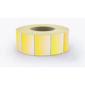 Image 1 of Преливащи етикети 50х30 мм 5000 етикета жълти