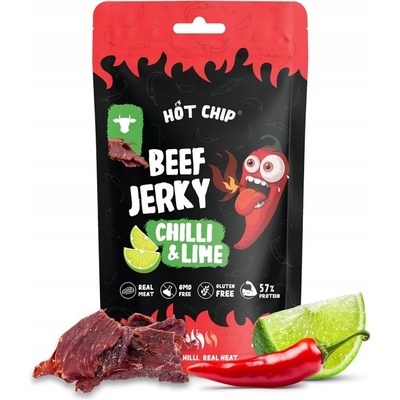 Hot chip JERKY CHILLI AND LIME 25 g