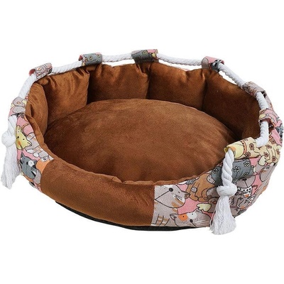 Animo Легло за куче/котка BedPet 45 х 50 см, кафяво (4349-M)
