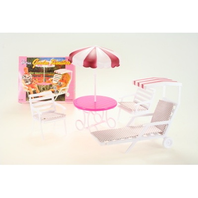 Barbie Zahradní nábytek pro panenky