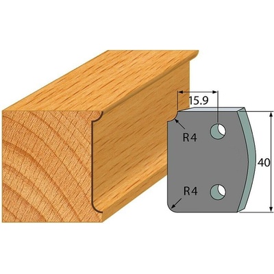 IGM Professional IGM Profil 171 - pár obmedzovačov 40x4mm SP F027-171