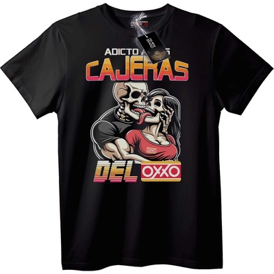 Тениска OXXO Cashier Addict - 2XL, Black