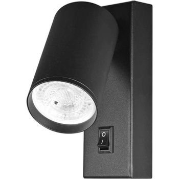 VIVALUX Спот за стена с прекъсвач sp706 lux Черен gu11 (viv004388)