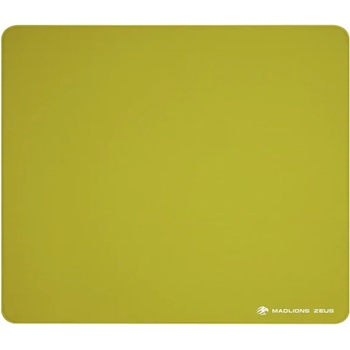 Madlions Геймърска Gaming Mousepad ZEUS - Matcha Green, 490 x 420 mm (ZEUS-GREEN)