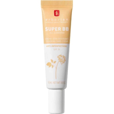 Erborian BB krém SPF20 Super BB Covering Care -Cream Nude 15 ml