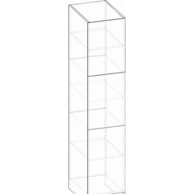 Bogdan Furniture Europe Колонен шкаф Alina PenBox3D-E20, елша