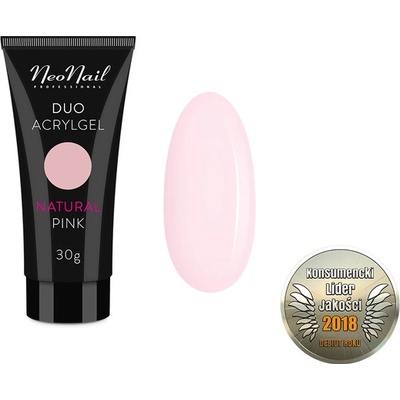 NeoNail Duo Akrylgél Natural Pink 30 g