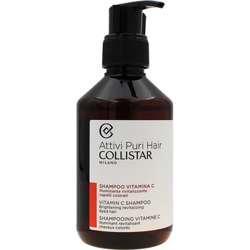 Collistar Attivi Puri Šampon na vlasy s vitaminem C 250 ml