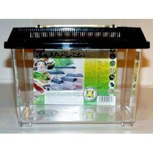 DRAGON PET-PLAZA Пластмасов терариум Small - 23x15x16cm с дръжка