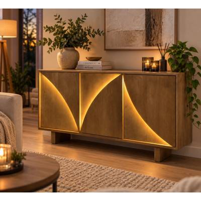 Gilde Opulence s geometrickým dekorem 85 cm