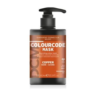 DCM Perfect Color maska na vlasy Copper 300 ml