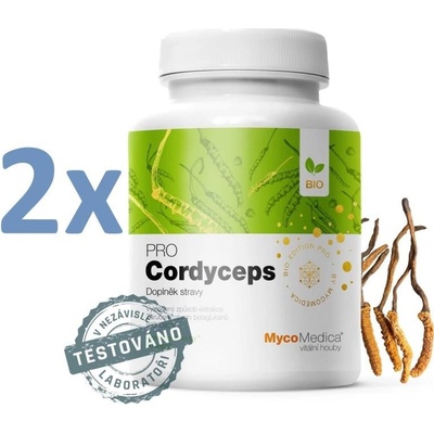 MycoMedica Cordyceps PRO 2 x 90 kapsúl