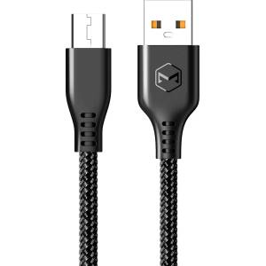 Xmart Micro USB кабел Xmart Warrior Series, 1м, Черен (6589)