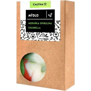 Caltha mýdlo Meduňkaspirulina a chlorella 100 g