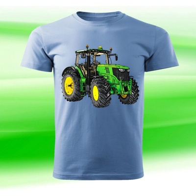 tričko s traktorem John Deere 6210R – Zbozi.Blesk.cz
