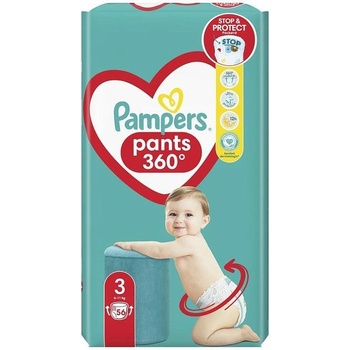 Pampers Pants Размер 3, гащички, VPP Миди, 56бр