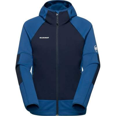 Mammut Дамско поларено яке Mammut Women's Massone ML Hooded Jacket Fleece jacket - Tschiel / Marine (105-7122-0213)