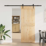vidaXL Преплъзваща се врата NARVIK 80 x 210 см (213, 5 см) (3445294)