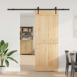 vidaXL Преплъзваща се врата NARVIK 80 x 210 см (213, 5 см) (3445294)