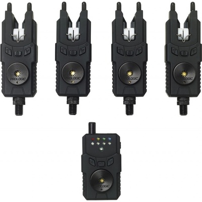 Prologic Sada signalizátorů SMX Alarms Custom Black 3+1 modrá dioda