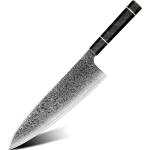 HARAHU Дамаски кухненски нож TS-37446 - Big Chef/Черен KP37446