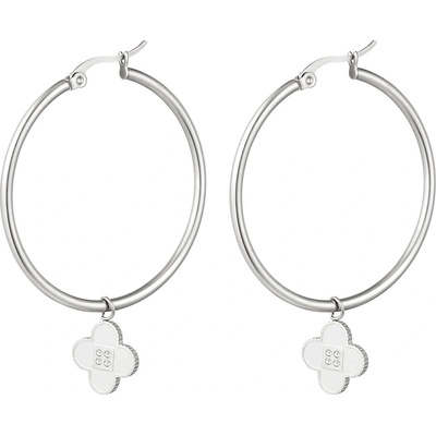 Ornamenti Clover silver OOR150011