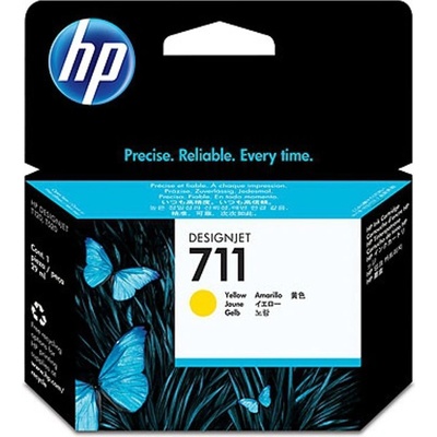 HP Касета за HP Designjet T120 / T520 ePrinter series - Yellow - (711) - P№ CZ132A - Заб. : 29ml (CZ132A)