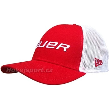Bauer New Era 39Thirty cap Red kšiltovka