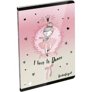 LIZZY Тетрадка LIZZYSULI A/5, 40 листа, „Tiny Dancer Lovely Ballerina 7500174003 (7500174003)