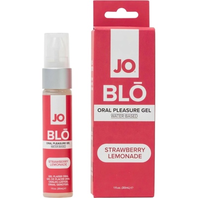 System JO BLO ochutený orálny gél jahodovo-citrónová limonáda 30 ml