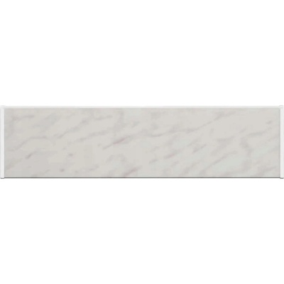 VidaXL Parapet mramorový 100 x 20 x 4,5 cm PVC