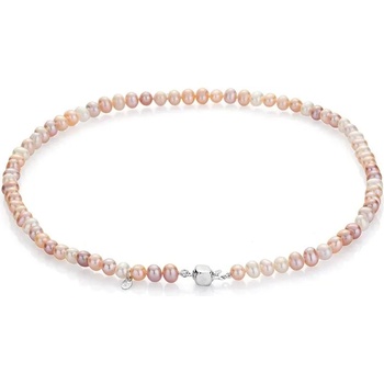 Image 1 of Swan Колие със сладководни перли в три цвята 5, -5-6mm R172NM Swan