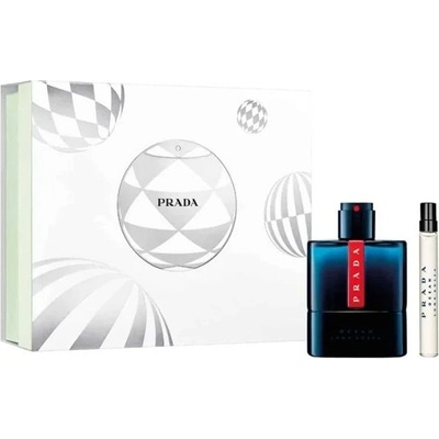 Prada Luna Rossa Ocean Подаръчен комплект за мъже Размер EDT 100 ml + EDT 10 ml