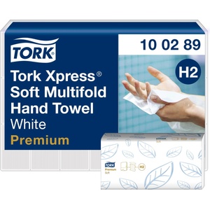 Tork Xpress soft multifold paper towels 100289 H2 21 x 150 sheets (100289)