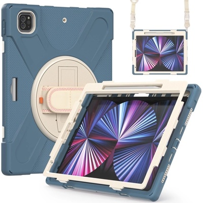 Vsetkonamobil 57186 SOLID Odolný kryt pre Apple iPad Pro 12.9 2022 / 2021 tmavomodrý
