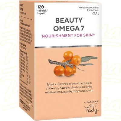 Beauty Omega-7 120 kapslí