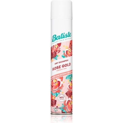 Batiste Rose Gold suchý šampón pre absorpciu prebytočného mazu a pre osvieženie vlasov 350 ml