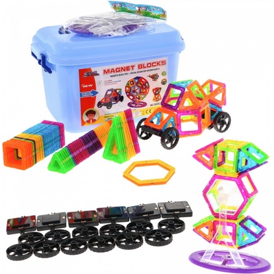 Mamido Velká magnetická stavebnice 248 ks