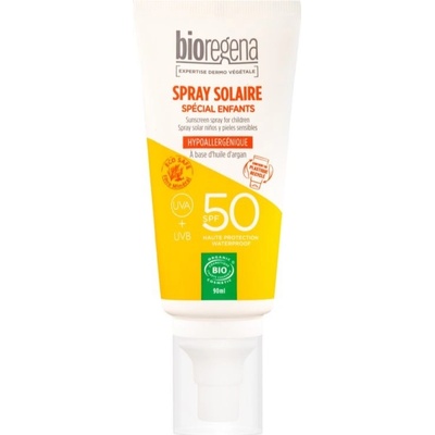 Bioregena BIO organický sprej na opalování pro děti SPF50 90 ml