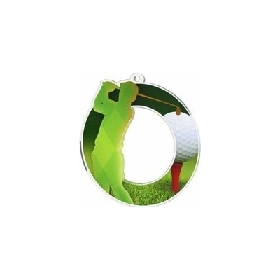 Poháry Bauer Akrylátová medaile MDA0020M61 Golf