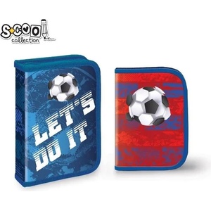 S-Cool Ученически несесер с 1 цип scool lets do it, празен